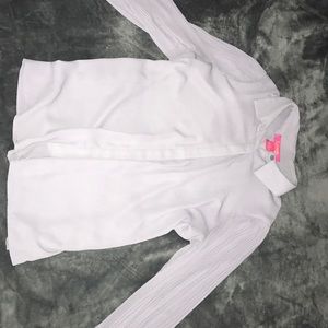 Polyester button up (small)